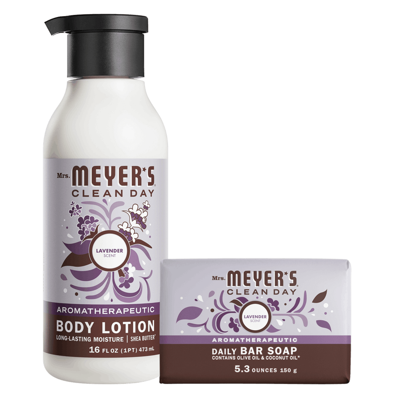 Lavender Bar Soap & Body Lotion Set