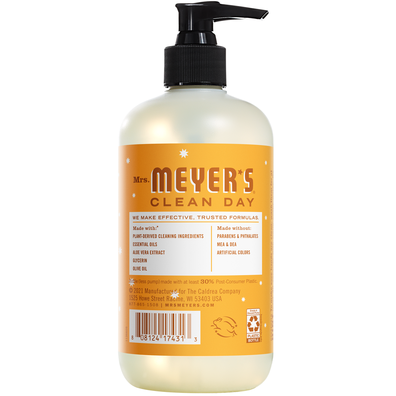 Mrs. Meyer's Orange Clove Liquid Hand Soap