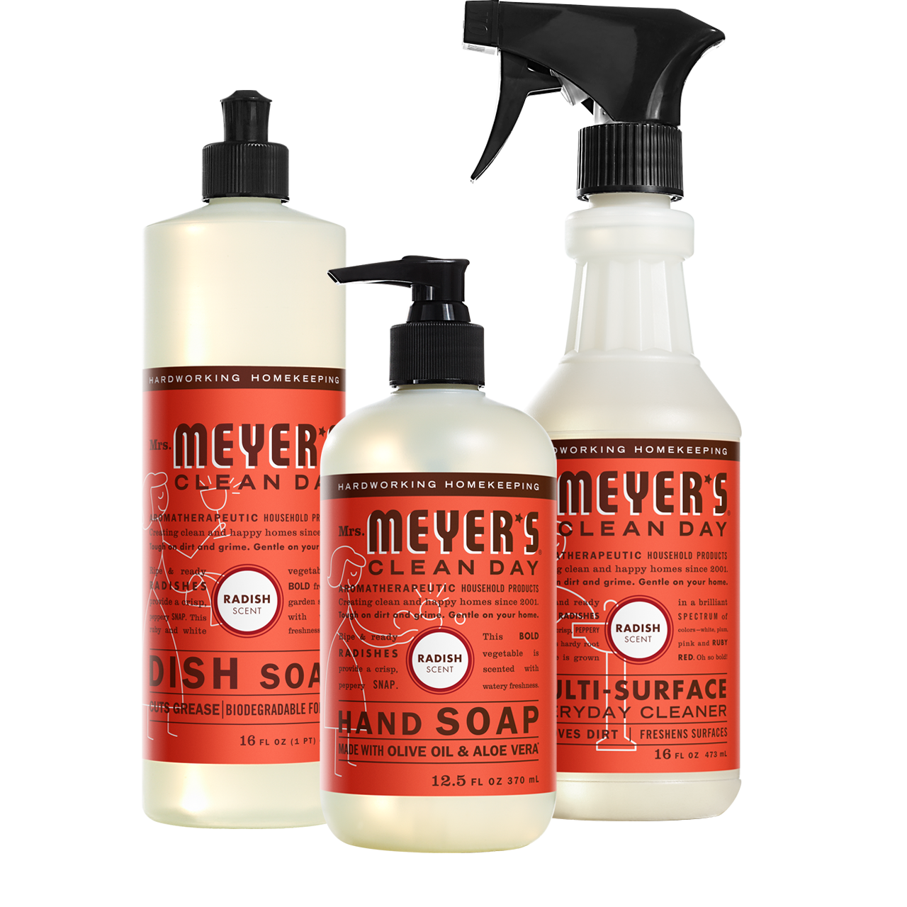 Mrs. Meyer's Radish Kitchen Basics Set