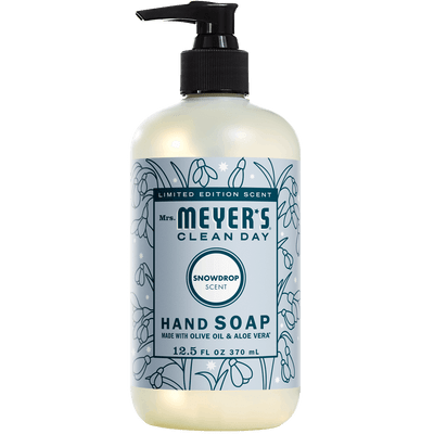 mrs meyers snowdrop liquid hand soap