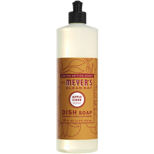 mrs meyers apple cider dish soap