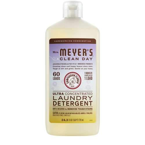 mrs meyers compassion flower ultra concentrated laundry detergent