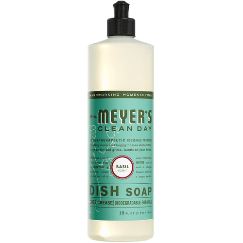 mrs meyers basil dish soap