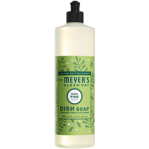 mrs meyers iowa pine dish soap