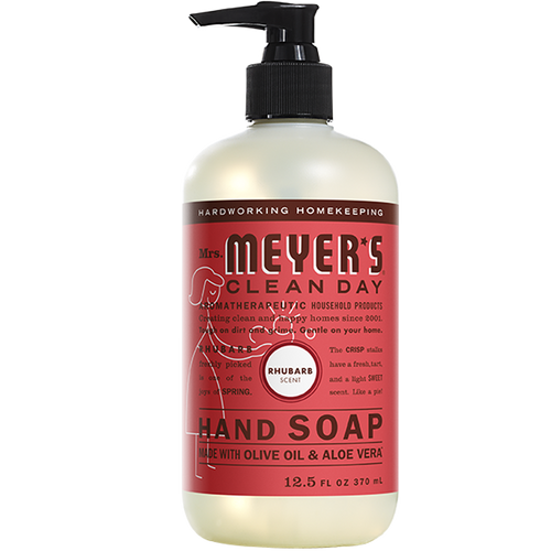 mrs meyers rhubarb liquid hand soap