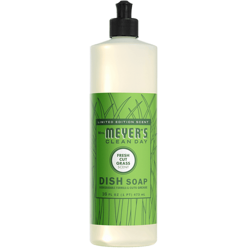 mrs meyers fresh cut grass dish soap