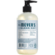 mrs meyers snowdrop liquid hand soap back label