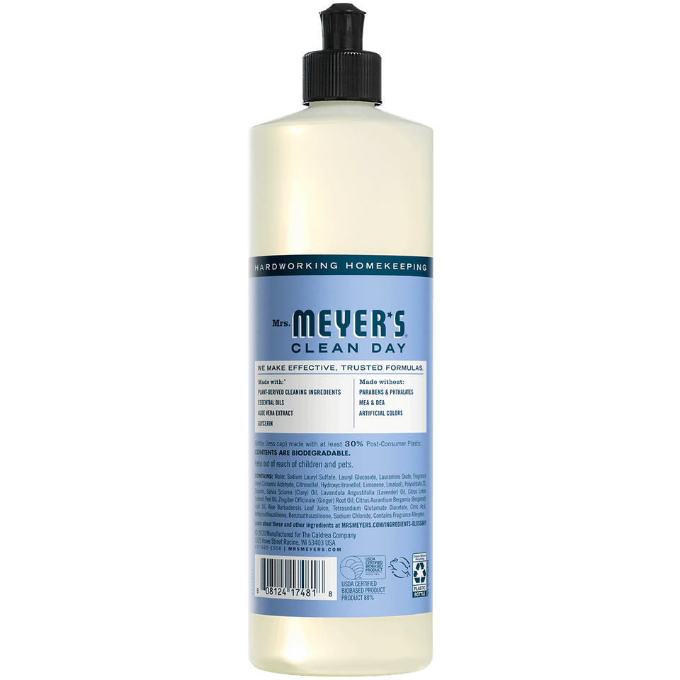Mrs. Meyer's Bluebell Dish Soap