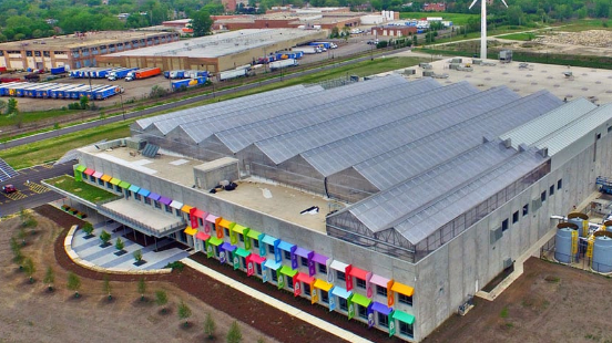 leed platinum certified factory in the south side of chicago