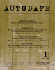 Autodafe 1: The Journal of the International Parliament of Writers - ISBN: 9781583220580