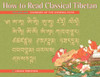 How to Read Classical Tibetan (Volume 1): Summary of the General Path - ISBN: 9781559391788