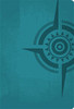 The Voice, Compass Study Bible, Imitation Leather, Turquoise - ISBN: 9781401680329