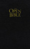 KJV, The Open Bible, Bonded Leather, Black, Indexed - ISBN: 9781401675585