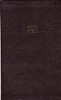 NKJV, Ultraslim Bible,  Compact, Bonded Leather, Burgundy, Red Letter Edition, Indexed - ISBN: 9780785200338