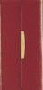 NKJV, Checkbook Bible, Compact, Bonded Leather, Burgundy, Wallet Style, Red Letter Edition - ISBN: 9780840785428