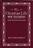 KJV, The Christian Life New Testament, Imitation Leather, Burgundy - ISBN: 9780840701350