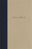 NKJV, Thinline Bible, Compact, Cloth over Board, Blue/Tan, Red Letter Edition - ISBN: 9780718075491