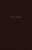 NKJV, Thinline Bible, Large Print, Imitation Leather, Burgundy, Red Letter Edition - ISBN: 9780718085414