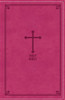 NKJV, Deluxe Gift Bible, Imitation Leather, Pink, Red Letter Edition - ISBN: 9780718075279
