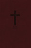 NKJV, Value Thinline Bible, Standard Print, Imitation Leather, Burgundy, Red Letter Edition - ISBN: 9780718075446