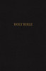 KJV, Reference Bible, Personal Size Giant Print, Bonded Leather, Black, Indexed, Red Letter Edition - ISBN: 9780785215547