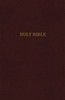 KJV, Thinline Reference Bible, Leather-Look, Burgundy, Red Letter Edition - ISBN: 9780785215745