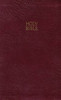 NKJV, Reference Bible, Ultraslim, Bonded Leather, Burgundy, Red Letter Edition - ISBN: 9780840783028