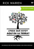 ¿Para que estoy aquí en la tierra?  Guia de estudio DVD - ISBN: 9780829763805