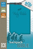 NIV, Backpack Zipper Bible, Imitation Leather, Turquoise, Red Letter - ISBN: 9780310733003