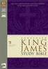 KJV Zondervan Study Bible, Imitation Leather, Purple/Green - ISBN: 9780310948711