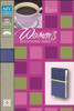NIV, Women's Devotional Bible, Compact, Imitation Leather, Blue - ISBN: 9780310419167