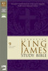 KJV Zondervan Study Bible, Bonded Leather, Burgundy, Red Letter Edition - ISBN: 9780310918943