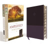 Amplified Study Bible, Imitation Leather, Purple, Indexed - ISBN: 9780310446538