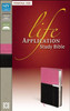 NIV, Life Application Study Bible, Personal Size, Imitation Leather, Pink/Brown - ISBN: 9780310434719