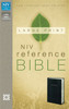 NIV, Reference Bible, Large Print, Imitation Leather, Black, Red Letter Edition - ISBN: 9780310434863