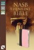 NASB, Thinline Bible, Imitation Leather, Pink/Brown, Red Letter Edition - ISBN: 9780310439257