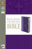 KJV, Thinline Bible, Imitation Leather, Purple, Red Letter Edition - ISBN: 9780310439127
