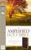 Amplified Holy Bible, Bonded Leather, Burgundy, Indexed - ISBN: 9780310443957