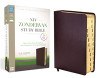 NIV Zondervan Study Bible, Bonded Leather, Burgundy, Indexed - ISBN: 9780310429630