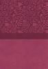 NIV, Super Giant Print Reference Bible, Giant Print, Imitation Leather, Pink, Red Letter Edition - ISBN: 9780310445944