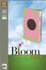 KJV, Thinline Bloom Collection Bible, Imitation Leather, Pink/Green, Red Letter Edition - ISBN: 9780310440925