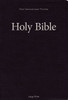 NIV, Holy Bible, Large Print, Paperback, Black - ISBN: 9781563204432