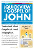 NIV, QuickView of the Gospel of John, Paperback - ISBN: 9780310421436