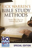 Rick Warren's Bible Study Methods: 40 Days in the Word Special Edition - ISBN: 9780310495932