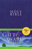 NIV, Gift and Award Bible, Leather-Look, Blue, Red Letter Edition - ISBN: 9780310434443