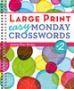 Large Print Easy Monday Crosswords #2:  - ISBN: 9781454906483
