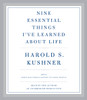 Nine Essential Things I've Learned About Life:  (AudioBook) (CD) - ISBN: 9781101924433