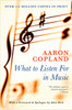 What to Listen for in Music:  - ISBN: 9780451226402