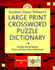 Random House Webster's Large Print Crossword Puzzle Dictionary:  - ISBN: 9780375722202