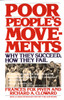 Poor People's Movements: Why They Succeed, How They Fail - ISBN: 9780394726977